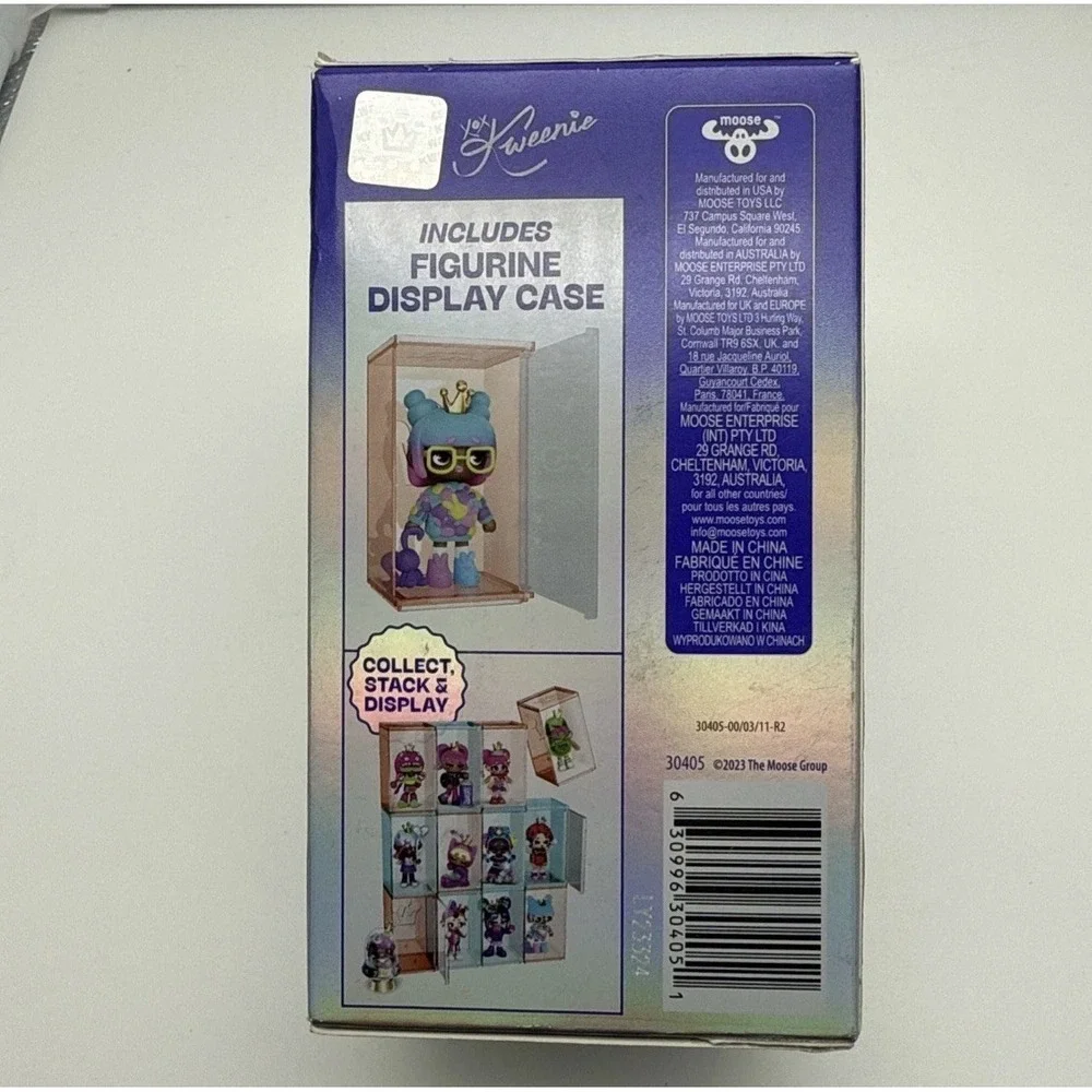 XOX KWEENIE Quirky Queens Doll & Case 2024 New‎ SEALED.